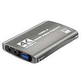 Fahoujs 4K Video Erfasst Karten USB3.0 Video Erfasst 1080p Live Streaming Video Grabber Converter Mikrofone Eingabe Live Streaming Karte