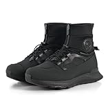 IRON JIA'S Motorradschuhe Herren Sommer Motorradstiefel Männer lässige atmungsaktive motorrad sneaker reissverschluß mit Schaltpolster Rutschfeste Sohle(Schwarz, 42)