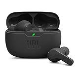 JBL Wave Beam – Kabellose In-Ear Ohrhörer mit IP54 und IPX2 Wasserdichtigkeit – Freisprechfunktion und 32 Stunden Akkulaufzeit – Schwarz