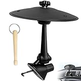 Auto Crash Becken, Mini-Trommel-Crash-Clip, Handtrommel Schlaginstrumente Deko, Auto Trommel Lüftungsschlitz, Autounfall Cymbals, Car Cymbals, für Alle Arten Von Fahrzeugen, 1 x Autoklingel-Schlägel
