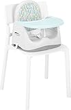 Badabulle Sitzerhöhung Trendy Meal – 3-fach höhenverstellbar 10-14cm, mit abnehmbarem Esstisch