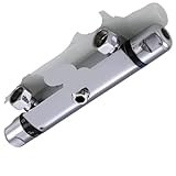 Thermostatische Duscharmatur An Der Wand Montierter Thermostat-Duschhahn Mit Zwei Griffen, Thermostat-Mischer, Duscharmaturen, Verchromt, Badezimmer, Badewanne, Duschhahn(Bottom)