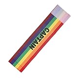 GAROZATION Fußball-armbinde Langarm-armband Armbinde Für Erwachsene Logo-armband Wickelarmband Fußball-sportarmband Lange Armbinde Farbiges Armband Gestreiftes Armband Kleidungsarmband Nylon