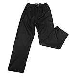 VICASKY wasserdichte Atmungsaktive Doppellagige Regenhose mit Taschen Verschleißfeste Outdoor Regenhose für Herren für Fahrradfahren und Nasse Wetterbedingungen