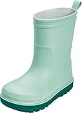 Playshoes Regenstiefel Unisex Kinder Gummistiefel, Grün, 34 EU