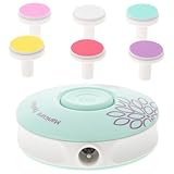 SUPVOX Elektrischer Nagelknipser mit Schleifpads für Babys und Erwachsene Sicherer Nagelschneider mit 13 Teiligem Satz Nagelfeile für Fingernägel und Fußnägel