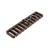 Alipis Krawattenhalter Multi Gürtel-Kleiderschrank binden Gürtel Organizer Aufhänger Krawatten- und Gürtelhalter Hosenbügel kleiderständer Hängeregal Gürtel zum Aufhängen Lagerregal Brown