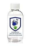 antibakterielles Hygiene Handgel mit Aloe Vera 50ml Flasche Hand Reise Desinfektion, tötet 99% Bakterien ab
