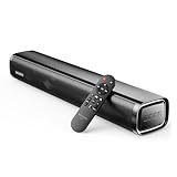 MEVOSTO Soundbar für TV Geräte PC Gaming Soundbar 60W Mini 2.1CH Integrierte Subwoofer BT5.4 Lautsprecher Computer mit USB Digital Audio/Optisch/AUX Voice Enhance 3 EQ Kompatibel Spielkonsolen-40cm