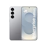 Samsung Galaxy S25 Enterprise Edition, AI Smartphone, Android-Handy ohne Vertrag, 12 GB RAM, 128 GB Speicher, Lange Akkulaufzeit, Sicherheit durch Knox Suite, Silver Shadow