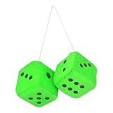 Autoschild - Plüsch-Rückspiegel-Verzierung, tragbarer Fuzzy-Charme | Weiche Dekoration für Limousine, SUV, Auto-Innenausstattung, stilvolles Geschenk