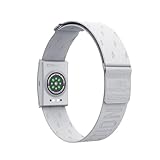 COROS Herzfrequenzmonitor, Komfort, einfach zu tragen, automatische Verschleißerkennung, fortschrittlicher Sensor, präzise Daten, Bluetooth, 38 Stunden Batterielaufzeit (Grau, Regelmäßig)