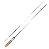 Angelrute Carbon Fiber Spinning Casting Rod Lure Angelrute 1,8 m,68 2 Abschnitte Angeln Zubehör for Forelle Bass(Spinning Rod,1.8M)