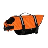 Bmucp Schwimmweste für Hunde, reflektierende Weste für Hunde, verstellbare Rettungsausrüstung für See, Camping, Strand, Kajakfahren, Sommer, Pool-Aktivität