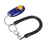 VICASKY Hundetraining Clicker aus Abs mit Handgelenksband Vielseitiger Mehrklang clicker für Hunde Aller Rassen und Altersgruppen Leichtes Tragbares Gehorsamkeits Verhaltenshilfsmittel