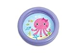 Intex 59409NP Planschbecken My First Pool 61 x 15 cm | Aufblasbarer Babypool Kinderpool Duschbadewanne Freie Farbauswahl (Lila (Purple))