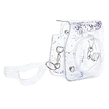 RASTKY Kamera -Hülle für 9/9/8, Transparente -Kamera Taschenkoffer mit Schultergurt Leichtes DSLR/SLR/spiegelfreie Taschen Crossbody für Fotografen (Purple)