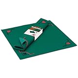 Cayro – Matte mit Rutschfester Unterseite – 50 x 50 cm – Zubehör für Brettspiele – ideal für Poker, Karten oder Würfel – bis zu 4 Spieler – grün