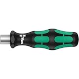 Wera 813 Bits-Handhalter, 1/4 Zoll x 78 mm, Wera 05051274001 , schwarz