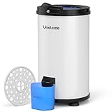 Wäscheschleuder 3200 U/min Umelome, 6KG, Energie-und Stromsparschleuder wäscheschleudern, Energieklasse A+++, Weiß