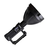 CRILSTYLEO 1 Stück Schwarze UV Taschenlampe Wiederaufladbare Taschenlampe Elektrische Superhelle Taschenlampe Aus Kunststoff