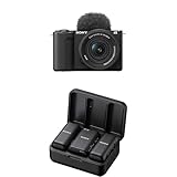 Sony Alpha ZV-E10 II | APS-C Spiegellose -Videokamera mit 16-50 mm f/3.5-5.6 Power Zoom (4K60p Video, 4:2:2 10Bit-Aufnahme, 26 MP, Auto-Augenfokus) Bundle inkl. ECMW3