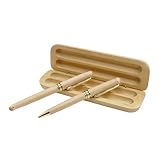 ZHYUAN Stift in Geschenkbox,Fountain pens,Geschenk Holzkugelschreiber,Tintenroller,Füllfederhalter,Füllhalter,Kugelschreiber und Füller,Kugelschreiber und Füller,Geeignet zum Lernen für Prüfungen