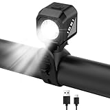 Tavaler Fahrradlicht Vorne USB-C Aufladbar | StVZO Zugelassen Fahrradlampe Vorne Akku | IPX5 Wasserdicht Fahrrad Licht Vorne LED | Fahrrad Frontlicht für Rennrad E-Bike MTB Citybike