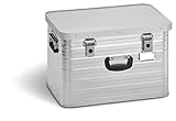 Enders Alubox TORONTO 63 L - Aluminiumbox mit 1 mm Wandstärke, extra stabil, spritzwasser- und staubdicht, Aluminiumbox mit Deckel, stapelbar - Aluminium Box #3893, Silber
