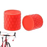 Gwtdtoad Rennrad Lenkerendkappe | Schutzhülsen aus Silikon für Lenkerenden,Ergonomische Hülsen für Männer und Frauen, geeignet für Rennradfahren, Straßenradfahren, Stadtradfahren und tägliches
