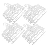 VALICLUD 30 Stück Bügel Für Babykleidung Kleiderständer Kinderbügel Babykleiderbügel Bügel Hangers Kleiderbügel Für Kleiderbügel Kind White
