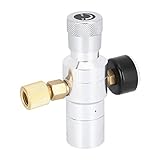 CO2-Regler, Mini-Heimbrau-Sodawasserbereiter, 3/8-Zoll-MFL-Gewinde, 0-150 PSI, mit Gastrennschalter, Handsteuerventil