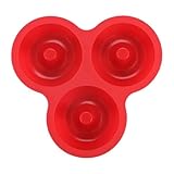 Generisch Donut- – Silikon-Backblech, 23x21,5x1,2 cm, hitzebeständige Formen für die Snack-Zubereitung, Dessert-Maker mit Heißluftfritteuse, Küchenwerkzeug, Kuchenform -Frühstück und Party-Feier