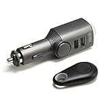 Technaxx TX-100 Auto,- Wohnmobil-, Boots-Alarm/ Mobiler Mini Alarm mit Bewegungserkennung + Fernbedienung und Autoladegerät - 2x USB, 6 Tage Standby, 110db Alarm Sound zur Abschreckung