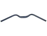 UPANBIKE Urban Road Bike Retro Lenker 25,4 mm Schnurrbart Form Extra Breit Dutch M Form Schwarz
