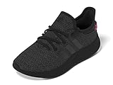 adidas Cloudfoam Pure Sportswear Sneaker, Core Black/Core Black/Lucid Pink, 11 US Unisex Little Kid