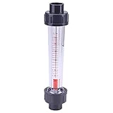 Kunststoffrohr Typ 25-250L/H Durchflussmesser，Peak Flow Meter Durchflussmesser Wasser Schlauchwasserwaage Water Flow Meter