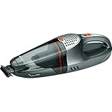 Clatronic Handstaubsauger | Nass-Trocken-Akkusauger | permanent Staubfilter (auswaschbar) | 16,8 Watt | Ladekontrollleuchte | für Auto, Teppich | inkl. 2x Fugendüse (13 cm + 26 cm) | AKS 832 anthrazit