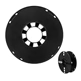 Tofficu Kabel und Schlauchaufroller aus Robustem Kunststoff Leichter Kabeltrommel Organizer Kompakt Langlebig für Camping und Wohnmobil Schwarz Platzsparend