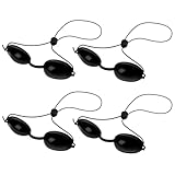 4 Stück UV Schutzbrille Solarium Brille, Professioneller Augen Schutz für Sonnenbank & Rotlichtlampe, Ideal für Beauty Clinic und Heimgebrauch