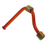 NULYLU Luftkompressorrohr aus Aluminium mit Stabilem Druckausgang Flexibles Abluftschlauchrohr für Austausch bei Tragbaren und Stationären Kompressoren