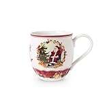 Villeroy & Boch - Toy's Fantasy Jumbobecher, Weihnachten Tasse, Weihnachtstasse, Weihnachtsbecher, Becher Weihnachten, Kaffeebecher, Tasse Winter, Kaffeetasse, Wintertasse Kaffee, Premium Porzellan