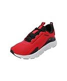 Puma Unisex FlexFocus Lite Laufschuh, Für alle Zeiten, Rot-Schwarz, Federgrau, 42 EU