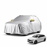 SUV Autoplane Autoschutzhülle Vollgarage Auto Garage Abdeckung - Car Cover - Abdeckplane wasserdicht - Autoabdeckung - Outdoor & Indoor - (1x SUV (490x190x180cm))