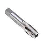 NHEISSCF Seide, gewindebürste, Kegelrohrgewindebohrer 1/8-27 NPT HSS Kegelrohrgewindebohrer Standardgewindebohrer for Rohre Reparaturarbeiten Gewindeschneider Handwerkzeuge 1 Stück