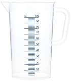 neoLab E-1620 Messbecher aus PP, 100 mL, Transparent (Milchig)