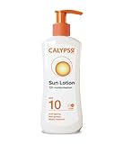 Calypso Sonnenmilch LSF10, 12 Stunden Feuchtigkeit, Anti-Aging, wasserabweisend, 200 ml