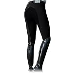Reithose Reithosen Kleidung for Damen und Herren, modische Hose mit hoher Taille, Radhose, Feste Hose(Black,3XL)