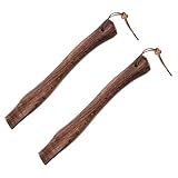 Yardenfun 2 Stück Ersatzstiel für Kleines Beil aus Robustem Ergonomisch Gebogen rutschfest und Leicht für Outdoor Garten und Camping Einfache Langlebiger Griff