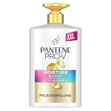Pantene Pro-V Moisture Boost Pflegespülung 800ml Pumpspender. Normales und Trockenes Haar. Schwerelose Tägliche Pflegespülung mit Pro-Vitamin B5 und Nährstoffmischung. Ohne Mineralöle